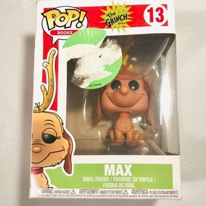 Funko Pop! Figure 13 Max The Grinch Dr. Seuss Christmas Gift Dog Reindeer